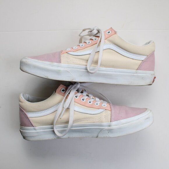 Vans Old Skool Pastel Color Block Sneakers VN0007NTBS5 Size 10 W / 8.5 M - Picture 5 of 7